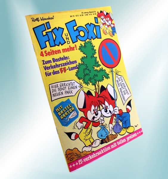 Fix und Foxi Comic Heft 27. Jahrgang Band 13: Augen auf im Straßenverkehr